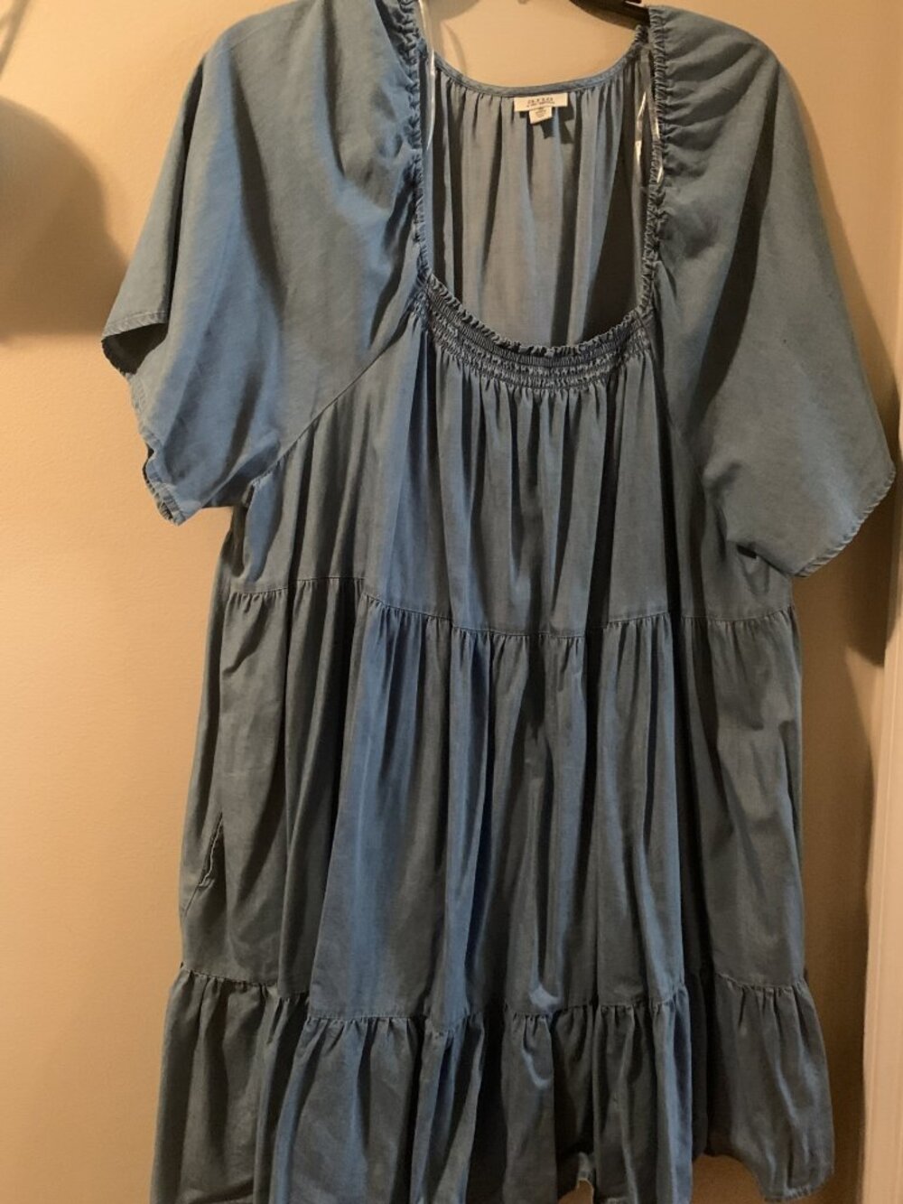 Denim dress